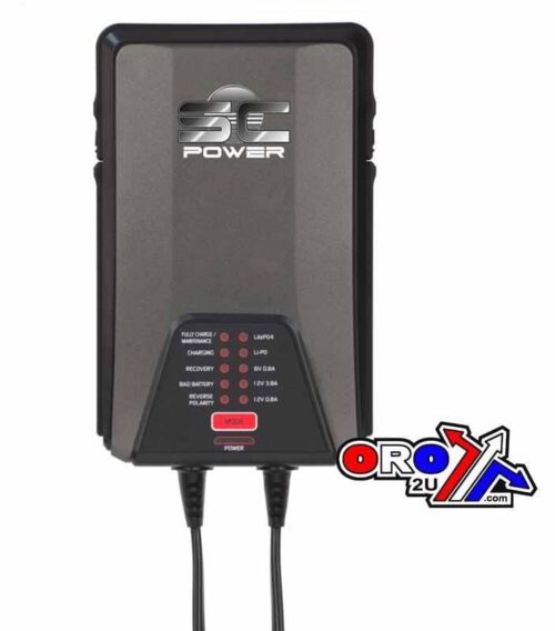 SC38 BATTERY CHARGER 6V 12V LEAD LITHIUM BATTERY CHARGER 3,8A, !!!*** EU SOCKET ***!!! PS SC38