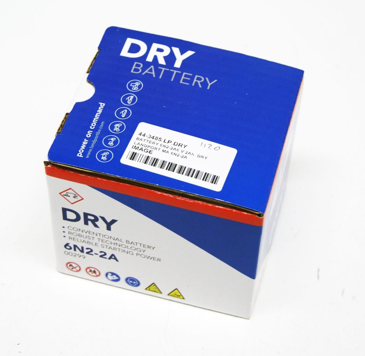 BATTERY 6N2-2A V 2Ah. DRY+ACID, LANDPORT MA 6N2-2A, ROAD, MC - Image 3