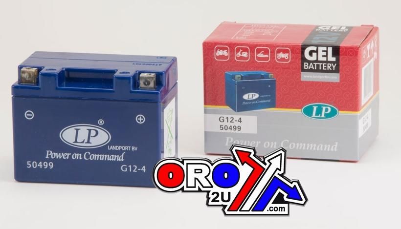 BATTERY L12-4 GEL 12V 4Ah., LANDPORT 50499, MG LTX4-3, MG G12-4 GTX4-3 - Image 2