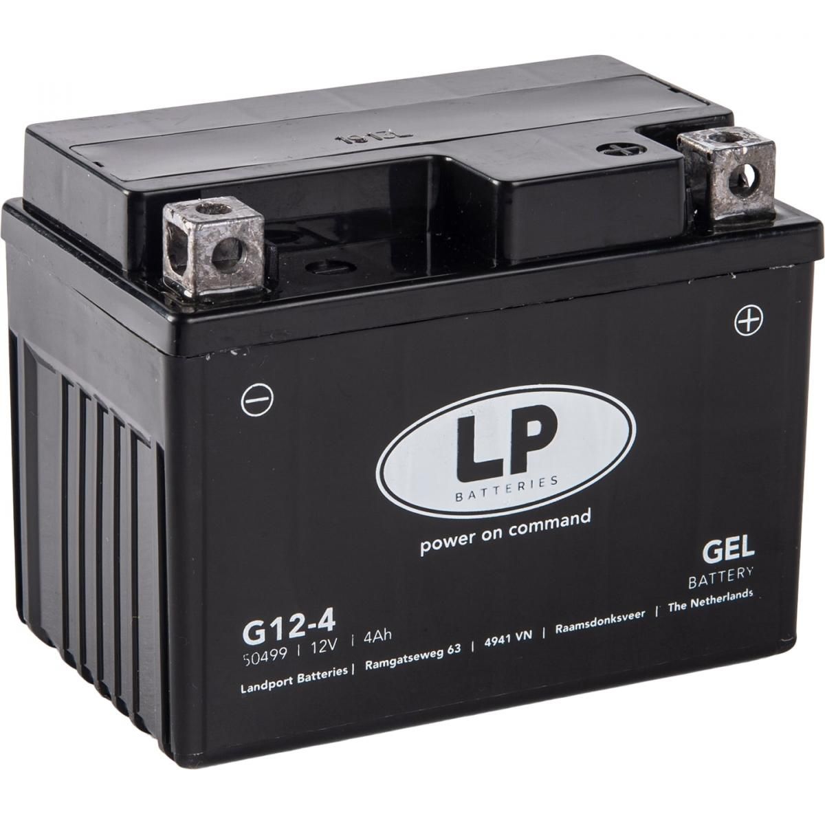 BATTERY L12-4 GEL 12V 4Ah., LANDPORT 50499, MG LTX4-3, MG G12-4 GTX4-3 - Image 3