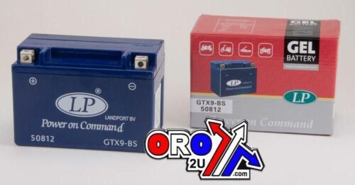 BATTERY GTX9-4 (GTX9-BS) 12V 8Ah. GEL, LANDPORT 50812, MG LTX9-4, MG GTX9-BS, YTX9-BS