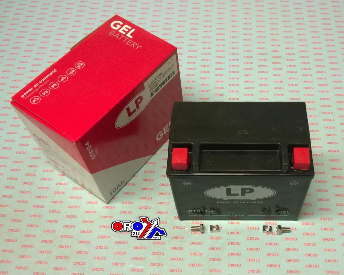 BATTERY GTX12-4 (GTX12-BS) 12V 10Ah GEL, LANDPORT 51012, MG LTX12-4, MG GTX12-BS, MG GTX12-4