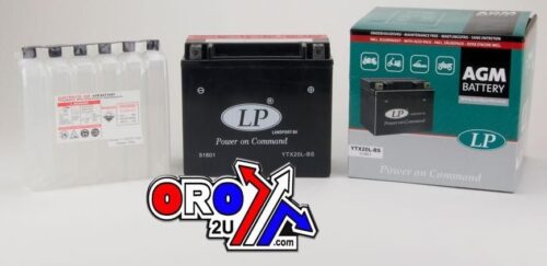 BATTERY LTX20L-BS 12V M.FREE, LANDPORT 51801 AGM, Maintenance Free MB YTX20L-BS, MA LTX20L-BS