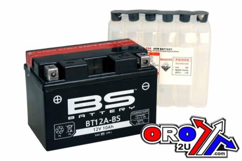 BATTERY YT12A-BS MA.FREE BS, BS Maintenance Free BT12A-BS, 300602, BS-BT12A-BS