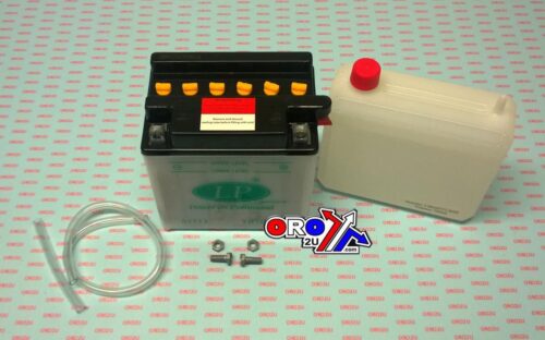 BATTERY LB10L-B 12v 11Hh, LANDPORT WITH ACID PACK, ROAD, MC MA YB10L-B, MD LB10L-B