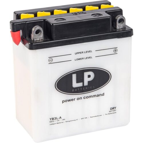 BATTERY YB3L-A 12V 3Ah DRY, LANDPORT 50312, MB YB3L-A