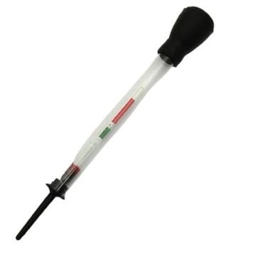 Battery Hydrometer Testing Electrolyte Level Density Lead Acid Specific Gravity Suction Type
