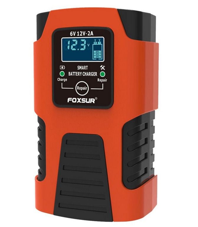 BATTERY CHARGER 12V / 6V 2A, REPAIR MODE RE-ENERGISE BATTERIES - Image 2