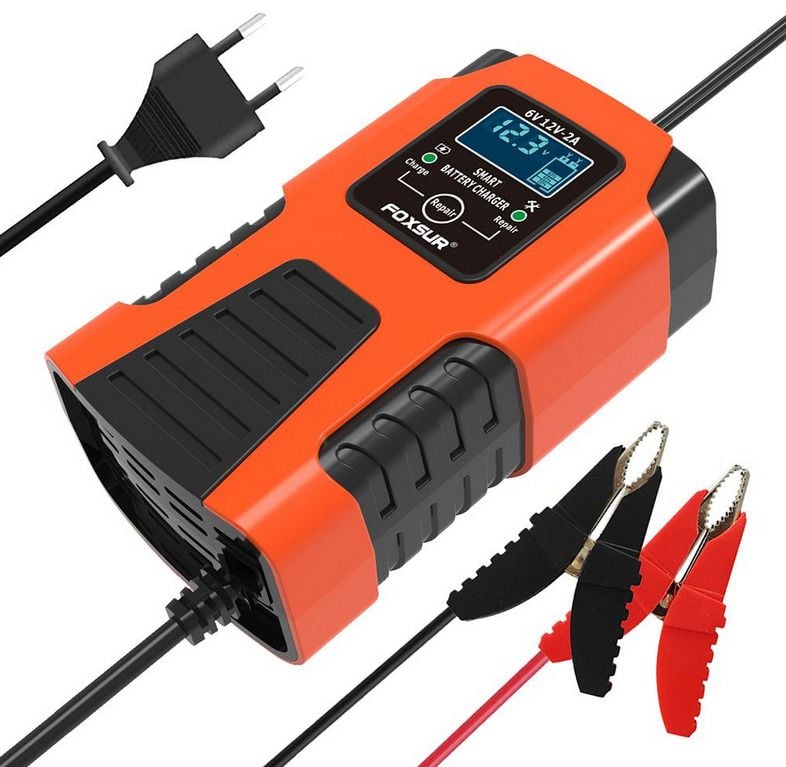 BATTERY CHARGER 12V / 6V 2A, REPAIR MODE RE-ENERGISE BATTERIES - Image 3