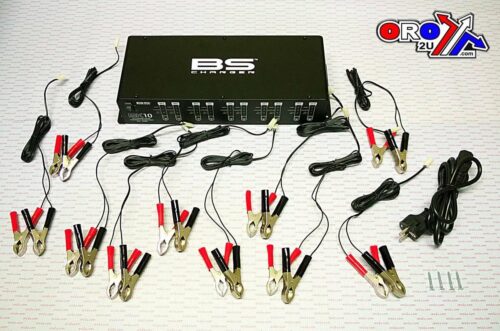 BATTERY CHARGER 12V 10 x 1.5A, 10 BANK CHARGER, 700518, 10 x 1.5A,BS-BK10, !!! *** EU SOCKET *** !!!