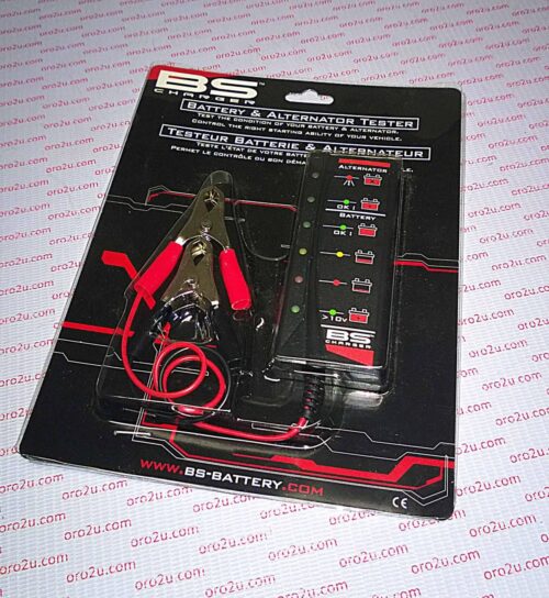 BATTERY & ALTERNATOR TESTER, ACCESSORIE FOR 00-8107, BT02, 700512