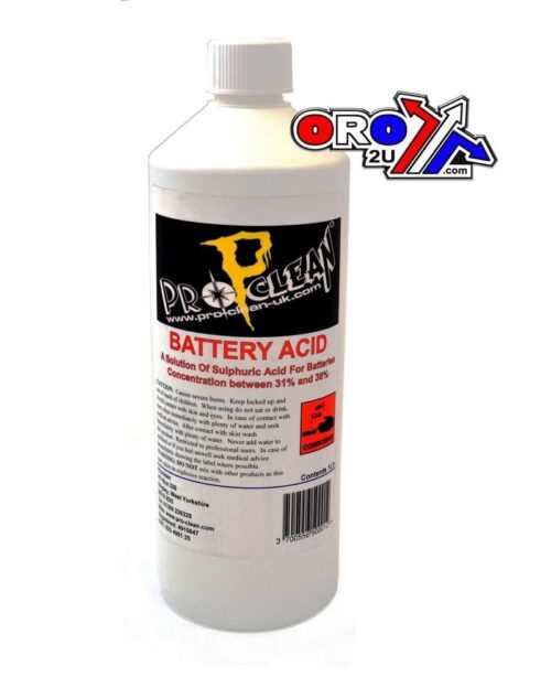 PRO-CLEAN BATTERY ACID 1LT, BOX = 4
