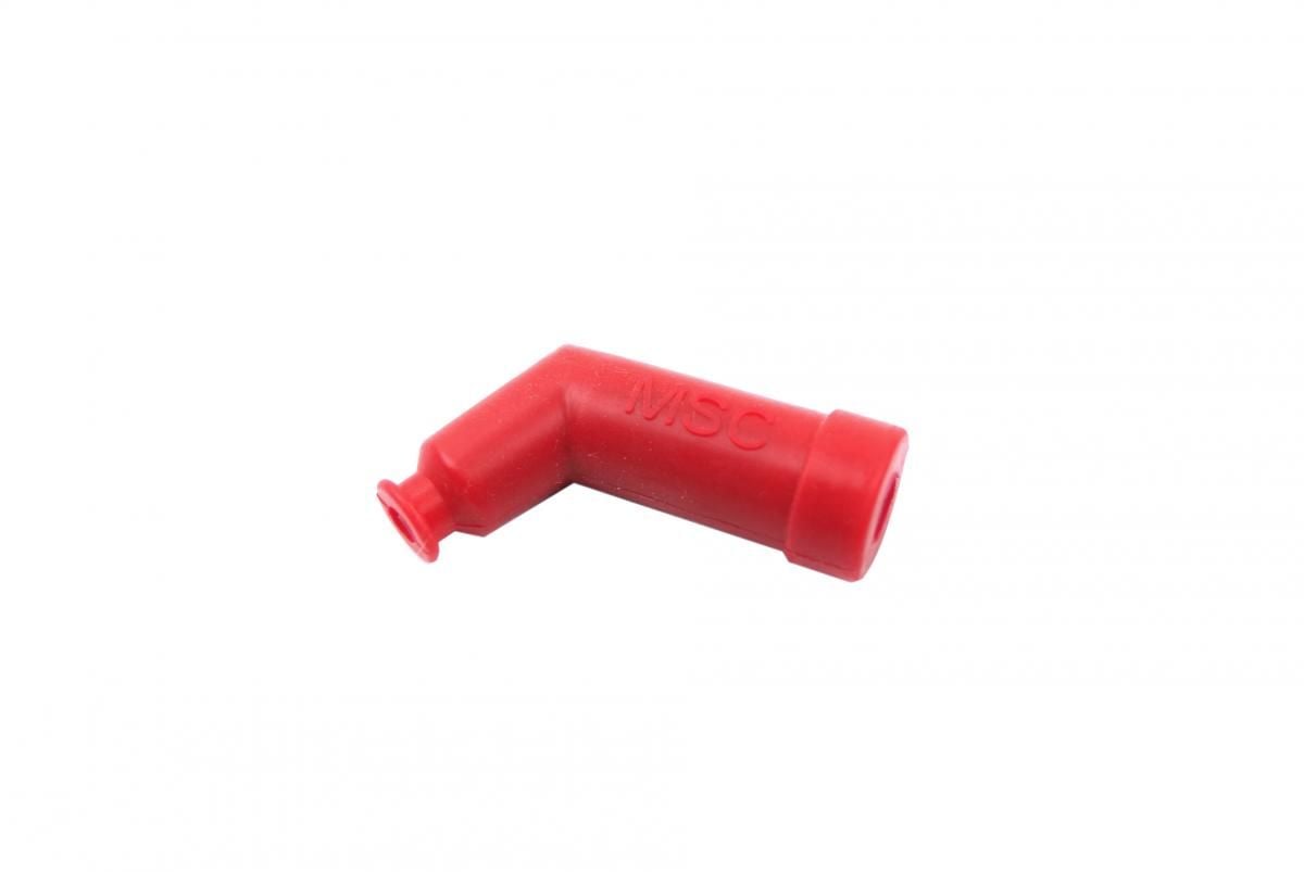 SPARK PLUG CAP RUBBER RED 120 ° UNIVERSAL FITMENT