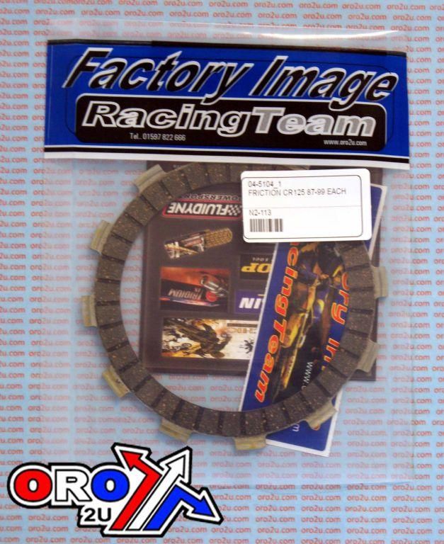 CLUTCH FRICTION PLATE CR125 87-99 EACH - Image 2