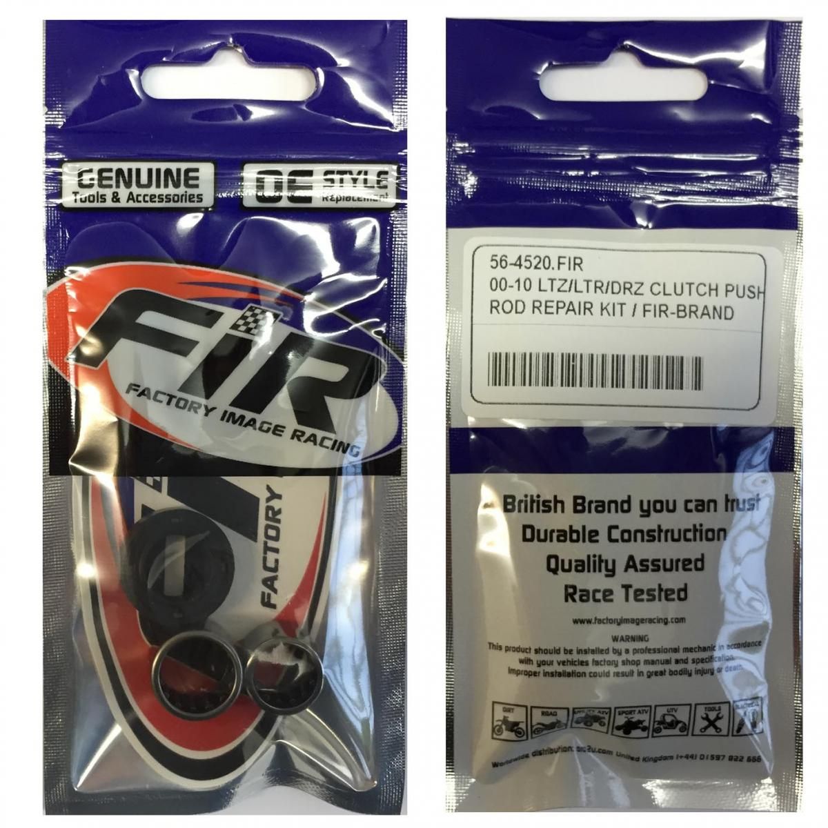 CLUTCH PUSH ROD KIT LTZ/LTR/DR, ROD REPAIR KIT / - Image 2