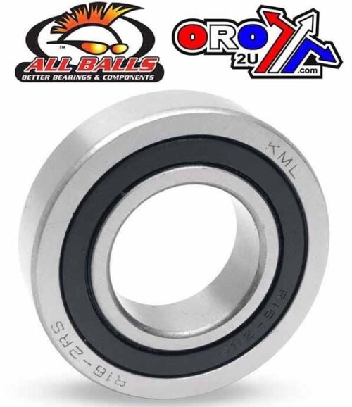 INNER PRIMARY SUPPORT BEARING, ALLBALLS R16-2RS MAINSHAFT, Sold Individually, 9061-6040