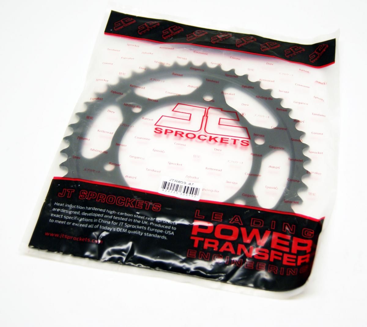 REAR SPROCKET JTR859.47 JT BLACK - Image 2