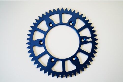 REAR SPROCKET VERTEX ALLOY KTM, VERTEX 892-897ECBU50, BLUE, 7075T6 ALLOY