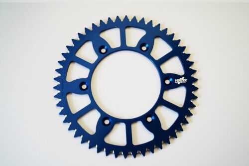 REAR SPROCKET VERTEX ALLOY KTM, VERTEX 892-897ECBU52, BLUE, 7075T6 ALLOY