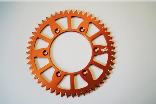 REAR SPROCKET VERTEX ALLOY KTM, VERTEX 892-897ECOR49, ORANGE, 7075T6 ALLOY