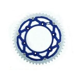 REAR SPROCKET TWINRING KTM, VERTEX 892-897DUOBU51, BLUE, 707576 ALLOY & C45 STEEL