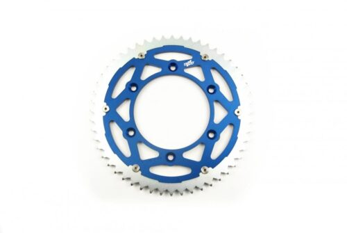 REAR SPROCKET TWINRING KTM, VERTEX 892-897DUOBU52, BLUE, 707576 ALLOY & C45 STEEL