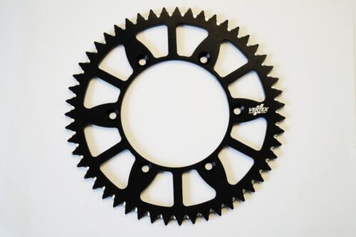REAR SPROCKET VERTEX ALLOY 251, VERTEX 892-2015ECBK48, BLACK, 7075T6 ALLOY