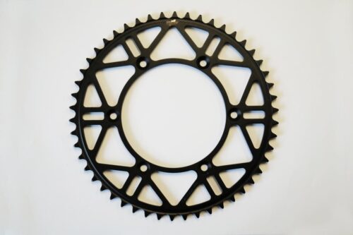 REAR SPROCKET VERTEX STEEL 251, VERTEX 892-2015CBK49, BLACK, C45 STEEL