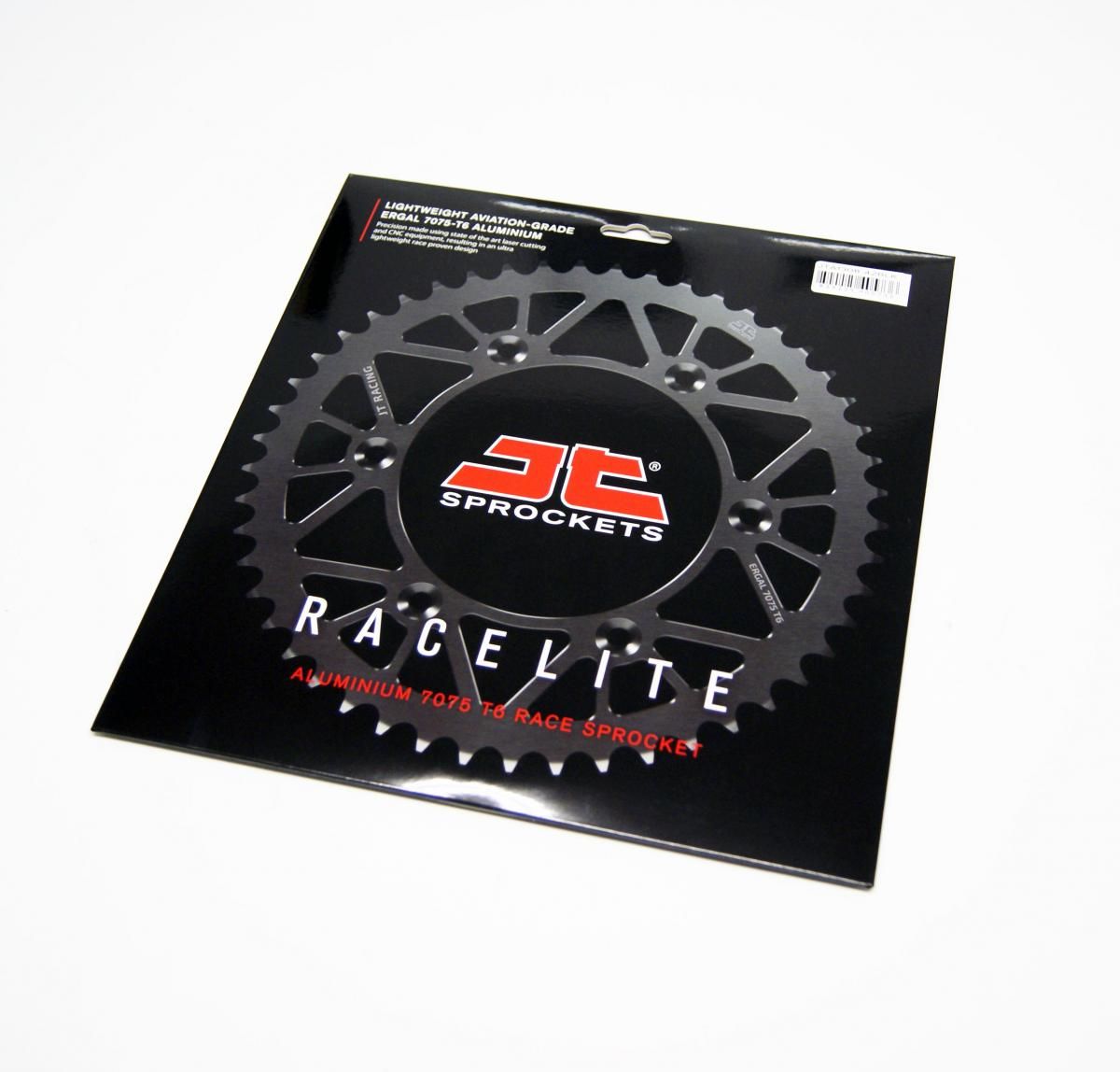 REAR SPROCKET ALLOY JTA1308.42BLK, CHAIN CONVERSION 520 JT RACELITE, HONDA ROAD JTR1308 - Image 3