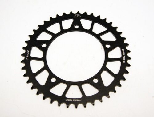 REAR SPROCKET ALLOY JTA1793.43BLK, JT RACELITE 7075 T6, CHAIN CONVERSION 520