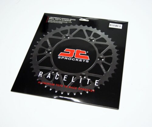 REAR SPROCKET ALLOY JTA1793.44BLK, JT RACELITE 7075 T6, CHAIN CONVERSION 520