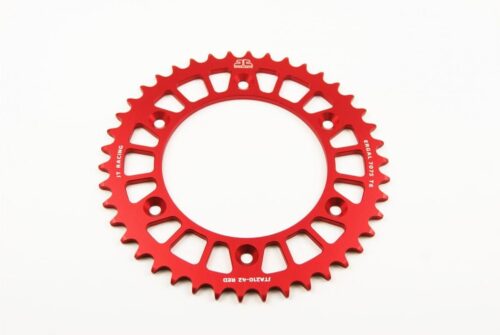 REAR SPROCKET JT RACERLITE RED, JT JTA210.42RED 7075-T6 Aluminium
