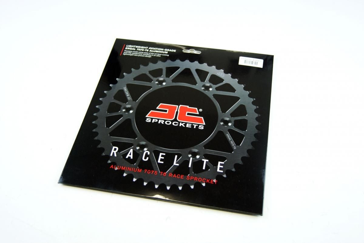 REAR SPROCKET JT RACERLITE RED, JT JTA210.45RED 7075-T6 Aluminium - Image 2