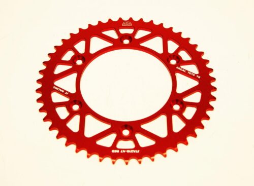 REAR SPROCKET JT RACERLITE RED, JT JTA210.47RED 7075-T6 Aluminium