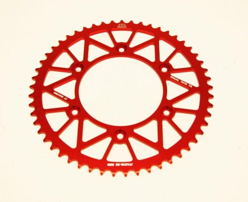 REAR SPROCKET JT RACERLITE RED, JT JTA210.53RED 7075-T6 Aluminium