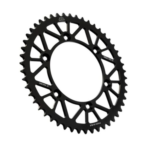 REAR SPROCKET ALLOY BLACK 251, JTA251.48BLK 7075-T6 Aluminium, SR251-48