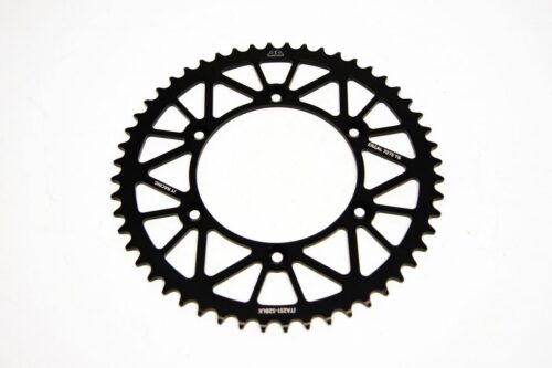 REAR SPROCKET ALLOY BLACK 251, JTA251.52BLK 7075-T6 Aluminium, SR251-52