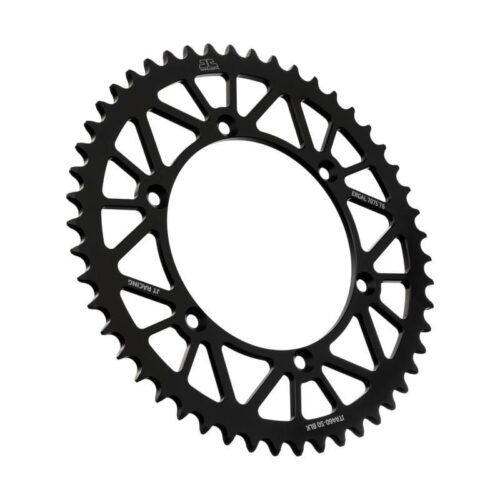 REAR SPROCKET ALLOY BLACK 460, JTA460.48BLK 7075-T6 Aluminium