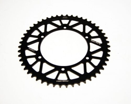 REAR SPROCKET ALLOY BLACK 460, JTA460.50BLK 7075-T6 Aluminium
