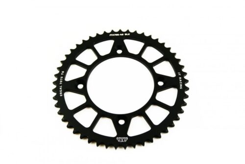 REAR SPROCKET ALLOY BLACK 798, JTA798.49BLK 7075-T6 Aluminium