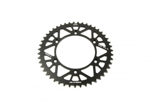 REAR SPROCKET ALLOY BLACK 808, JTA808.47BLK