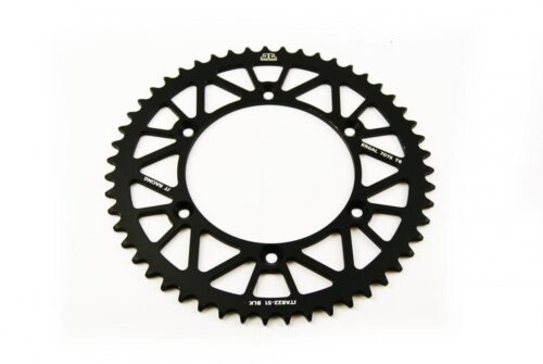 REAR SPROCKET ALLOY BLACK 822, JTA822.51BLK 7075-T6 Aluminium