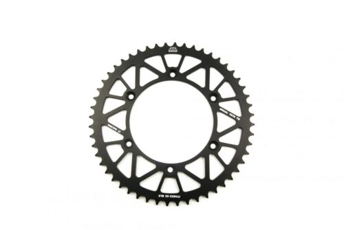 REAR SPROCKET ALLOY BLACK 822, JTA822.52BLK 7075-T6 Aluminium