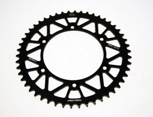 REAR SPROCKET ALLOY BLACK 822, JTA822.50BLK 7075-T6 Aluminium