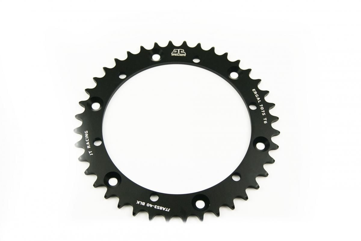 REAR SPROCKET ALLOY BLACK, JTA853.40BLK 7075-T6 Aluminium
