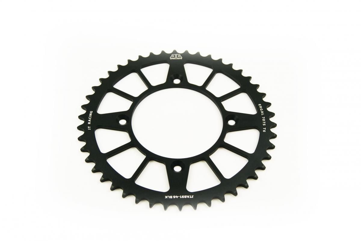 REAR SPROCKET JTA891.46BLK BLACK, ROAD KTM ALLOY