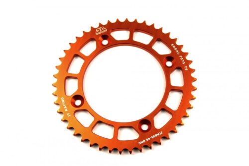 REAR SPROCKET ALLOY ORANGE 441, JTA895.46ORG 7075-T6 Aluminium