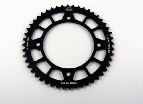 REAR SPROCKET ALLOY BLACK 441, JTA895.48BLK 7075-T6 Aluminium