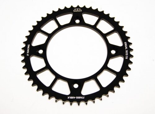 REAR SPROCKET ALLOY BLACK 441, JTA895.49BLK 7075-T6 Aluminium