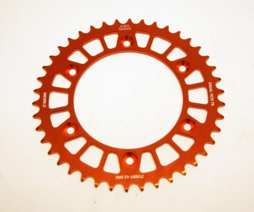 REAR SPROCKET ALLOY ORANGE, JTA897.42ORG